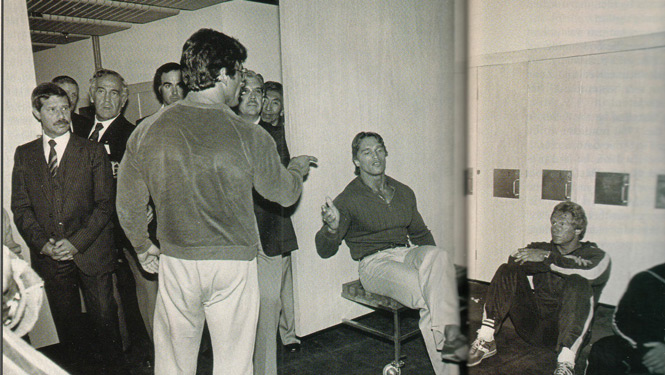 Outdoctrination's tweet image. a picture says 1,000 words

Mike Mentzer scolds Arnold at the 1980 Olympia.

Arnold was the classic dumb brute. he represented the popular media, conventional wisdom. he now completely embodies those traits as a puppet for elite agendas.

Mentzer was into philosophy,…