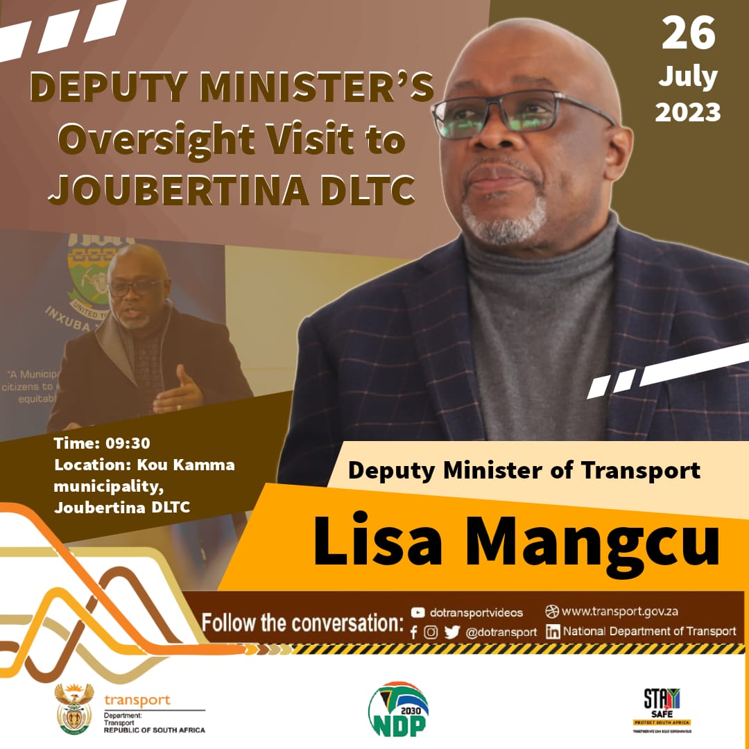 [IN PICTURES] Today,26 July 2023, we visited the Joubertina in Kou-Kamma Local Municipality, Sarah Baartman District of the Eastern Cape Province. This is after we received a complaint that the DLTC has not been in operation.<a href="/Dotransport/">Department of Transport</a>