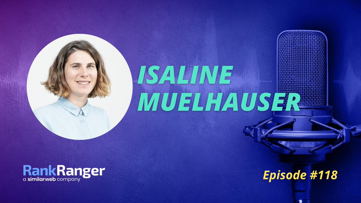 In episode #118...

Isaline Muelhauser shared 4 content localization flags to be aware of.

Check it out here 👇

Rank Ranger: bit.ly/3Zc7emT
SoundCloud: bit.ly/3kFiMAg
Spotify: spoti.fi/3KOyljO

#SEO #SEOtips