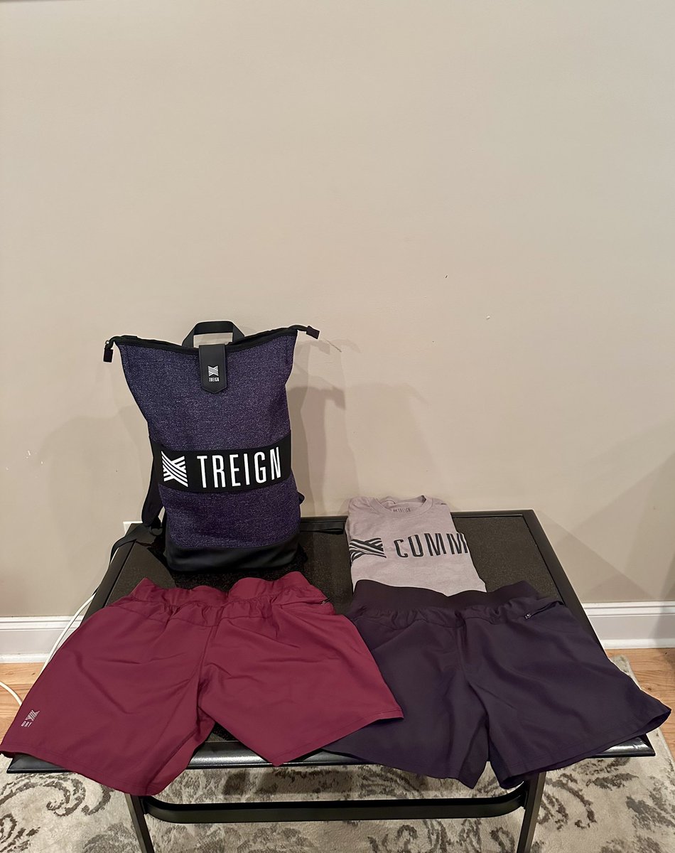 Love getting this gear from @gotreign_. Can’t wait to workout in them!