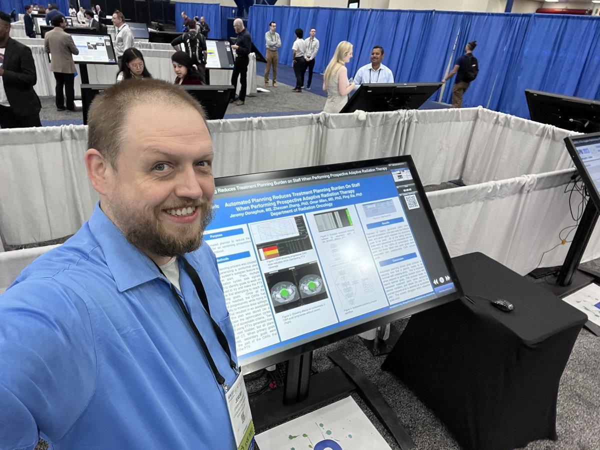 Come see my ePoster at forum 6  #CleClinicCancer <a href="/aapmHQ/">American Association of Physicists in Medicine</a>