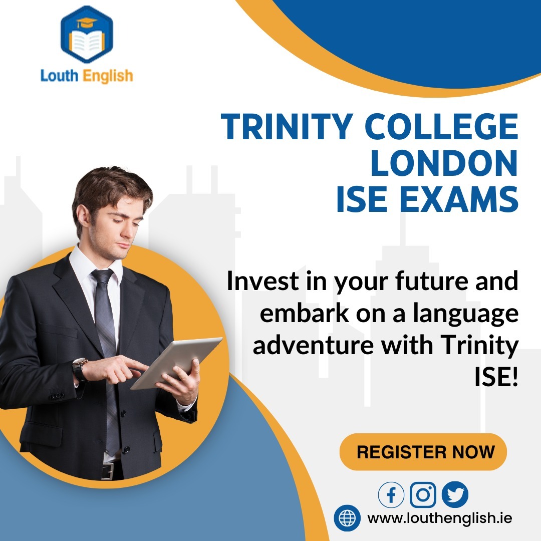 Trinity College London ISE Exams

📚 Calling all language learners!  Are you ready to take your English skills to the next level? Trinity College London ISE Exams is here to help you shine! 

Website : louthenglish.ie

 #TrinityISE #EnglishExams #LanguageLearning
