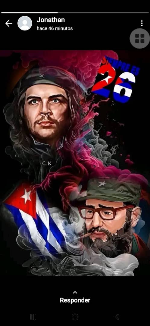 No claudicaremos jamás ni cederemos en nuestros principios humanistas y solidarios por siempre #ConTodosLaVictoria #70Moncada #CubaPorLaVida <a href="/cubacooperaven/">Brigada Médica Cubana en Venezuela</a> <a href="/MINSAPCuba/">Ministerio de Salud Pública de Cuba</a> <a href="/DcMedica/">Misión Médica Cubana en el Distrito Capital</a> <a href="/ErickMendezRod3/">ErickMendezRod</a> <a href="/Leticia21044667/">Leticia Martínez Pérez</a> <a href="/NormaMoraRamir1/">Norma Mora Ramirez</a>