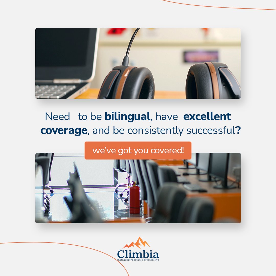 ClimbiaE's tweet image. 🎯 In an increasingly interconnected world, being bilingual, having extensive coverage, and consistently succeeding are more than just business goals - they&apos;re necessities. At Climbia, we&apos;ve got you covered on all fronts! 🚀🔑

#BilingualBusiness #WideCoverage #ConsistentSuccess