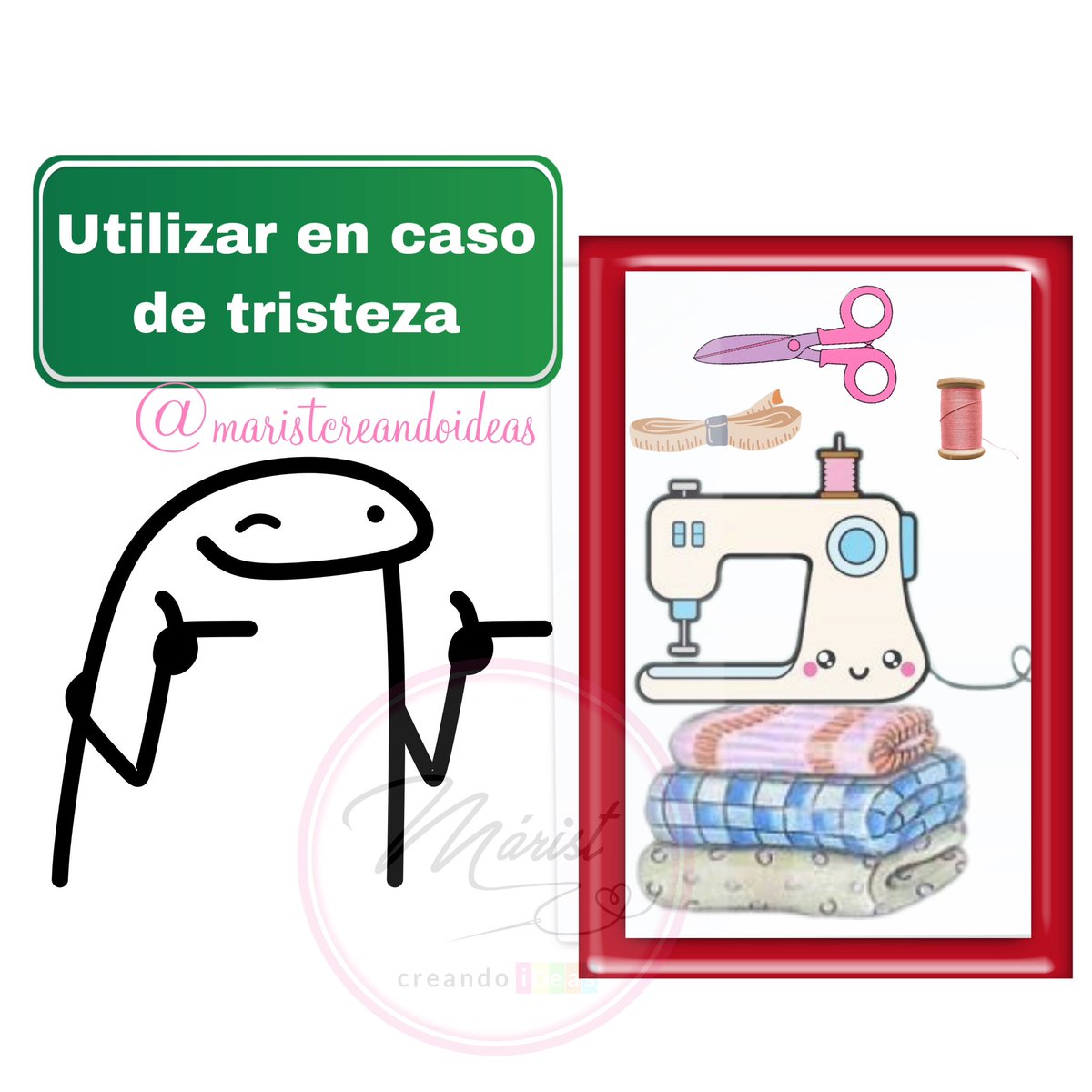 MaristCreando's tweet photo. La mejor caja de emergencia 

😍 La mejor caja de emergencia.

Estimular la creatividad
 
Control de las emociones
 
Fomentar los aspectos cognitivos
 
Mejorar la autoestima 
 
Favorecer las relaciones sociales
#costurar #proyecto #maristcreandoideas #emprender https://t.co/2I78wbSoap
