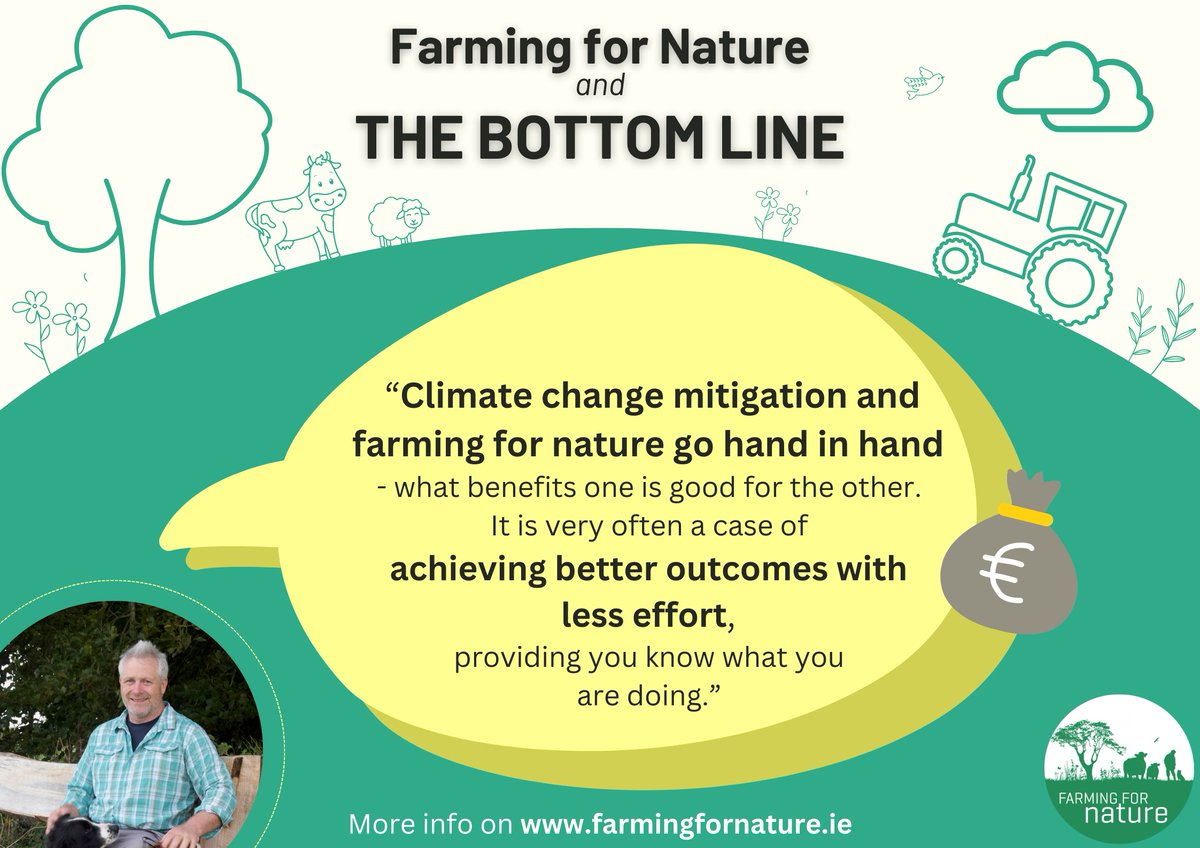 Farming for Nature and the bottom line…. 🌱📷 Hear from some of our #ffnambassadors in terms of how they make their nature-friendly farms work from a financial perspective…. This week we hear from Andrew Bergin, arable farmer in Co.Kildare....
📷