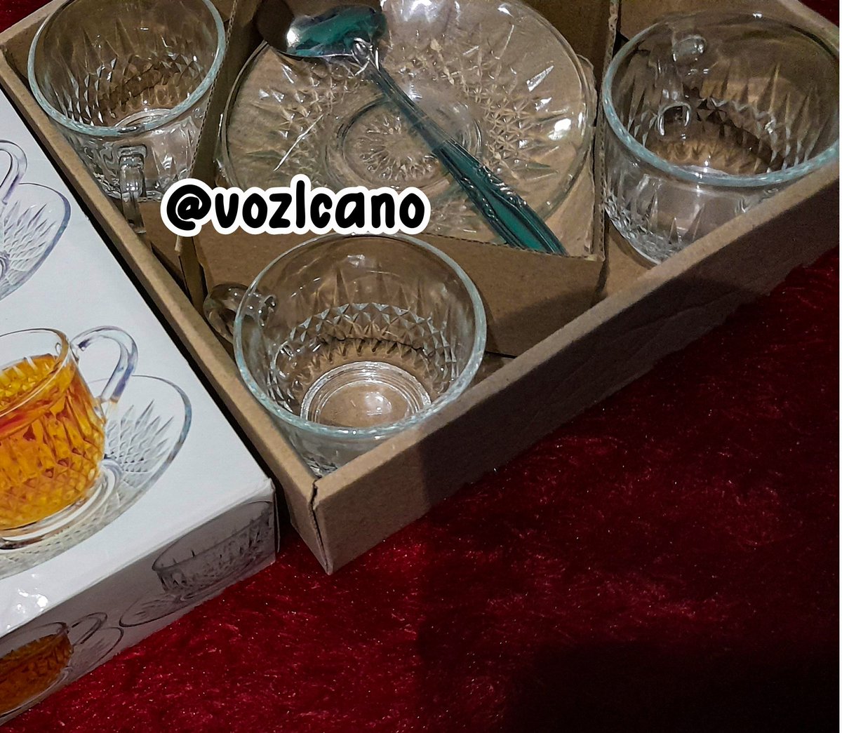 tumbzler's tweet photo. ⸺ sesuai sama gambarnya ini gelas set buat kopi atau teh, buat dipake sendiri juga bagus nih. Gelasnya tebel, motifnya simple tapi menarik gitu gak nyesel deh belinya nih

Belinya disini
⸺https://t.co/g6nuSmhryn https://t.co/oGedxycN94