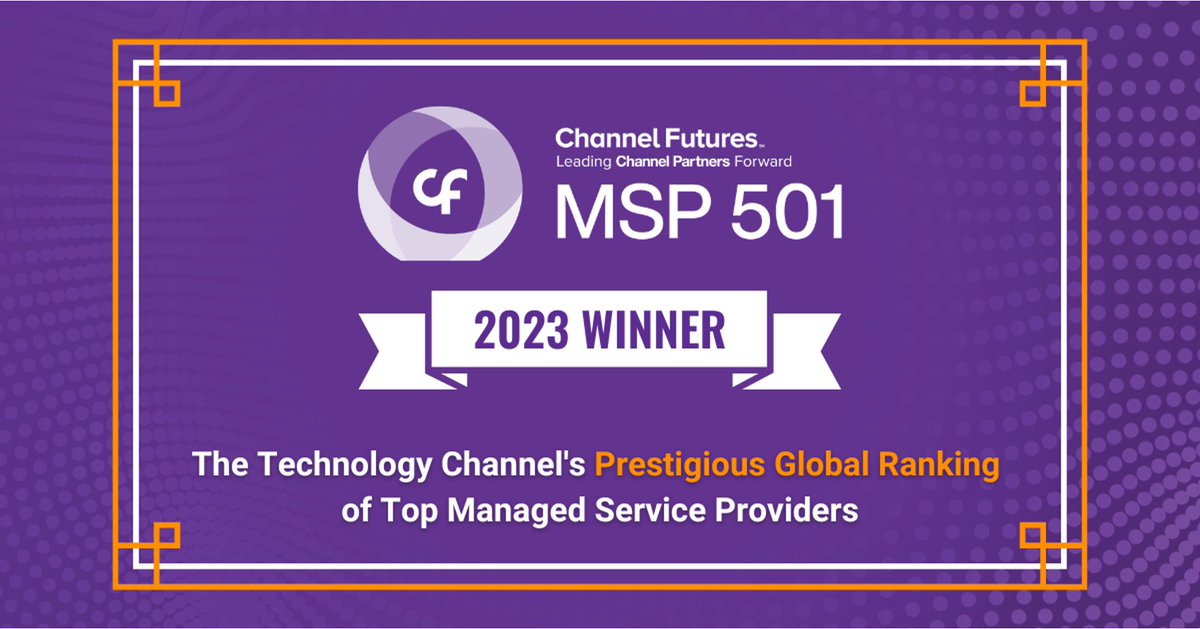 We are #3CloudProud to announce our placement on the 2023 Channel Futures MSP 501. The #MSP501 ranks top MSPs from around the world, proving we are among the best at what we do. We’re excited to be in an industry community of leadership &amp; excellence. bit.ly/3OnXQtG