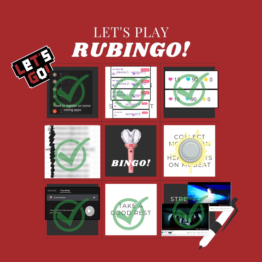 spacefairies's tweet photo. @kebvotingteam #RUBINGO 🔥 https://t.co/gtc9VQ5bGm
