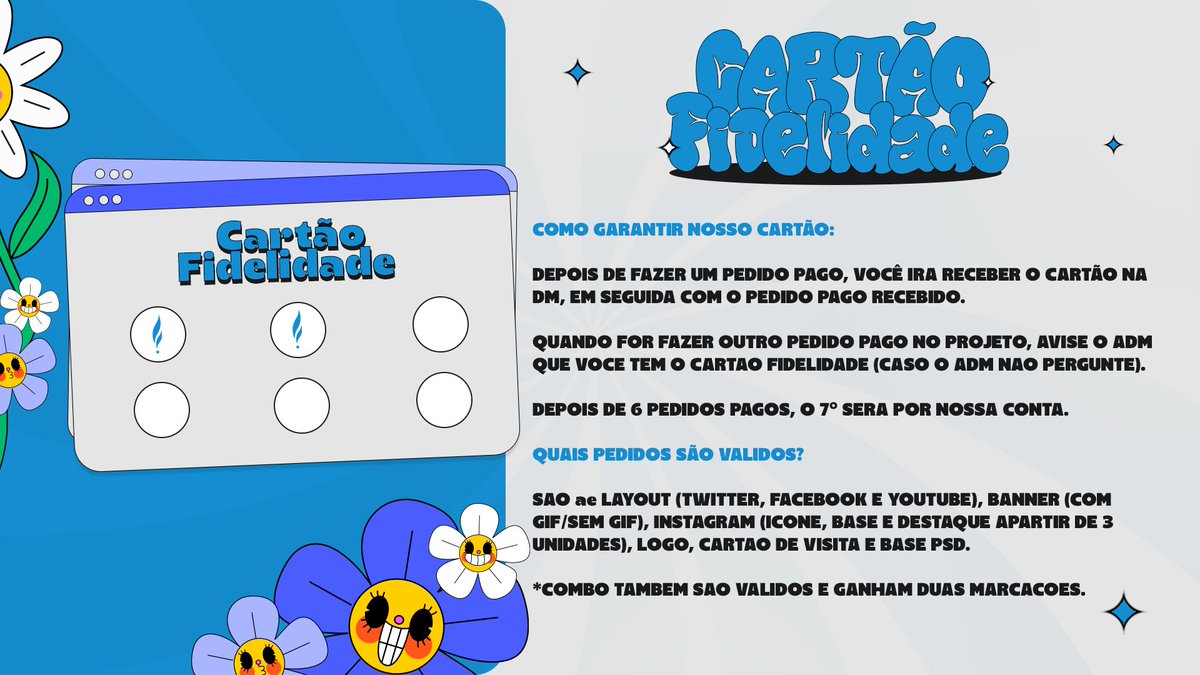 🌼| BEM-VINDOS A FLAME DESIGN! 
 
😻CCAT: curiouscat.live/Flamedsg 
🖥flamedesign.carrd.co 

Em caso de duvida chame DM ou CCAT!