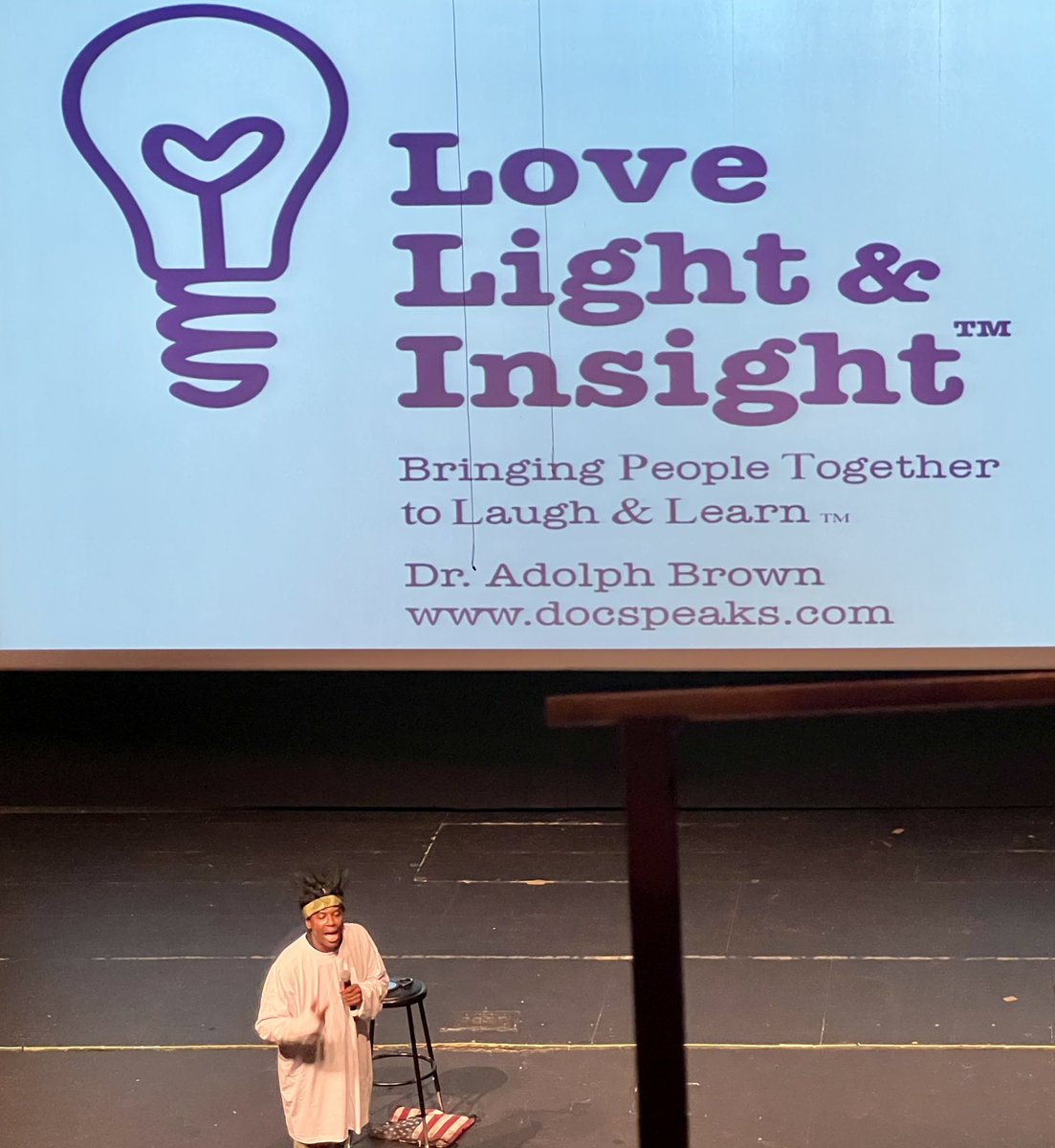 Such an inspiring talk this morning with <a href="/docspeaks/">Dr. Adolph Doc Brown|Psychologist + Thought Leader</a>. Thank you for sharing your words today. 🖍️🍎💛🖤<a href="/msdwarren/">MSD of Warren Township</a> #findyourjoy #unpackyourbackpack