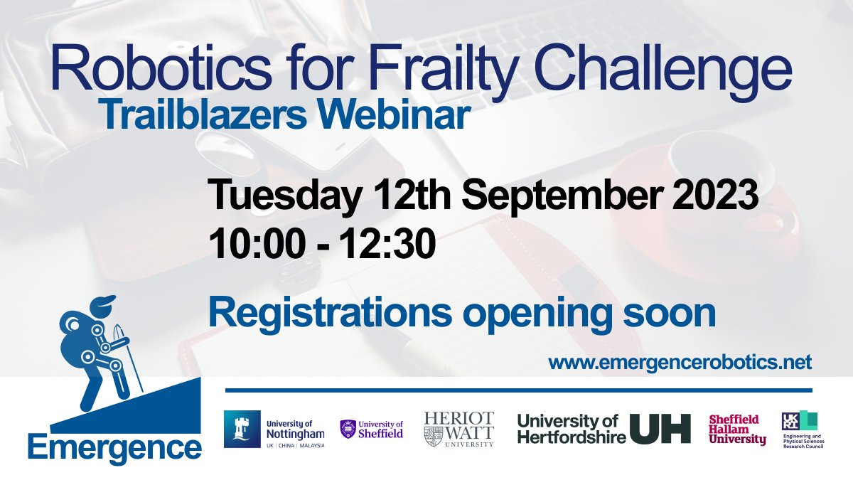 Save the date for our Trailblazers Webinar on 12/09/2023! Come along and find out more about our trailblazer projects and hear from some exciting key speakers on topics related to our trailblazer themes.

Registration to attend opens next week - more details to follow!