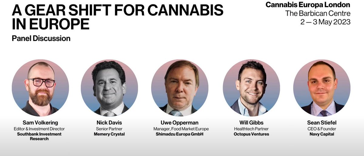 Senior Partner, Nick Davis, and other key industry experts spoke at the #CannabisEuropa #London 2023 about the unique opportunity for Europe to become a global leader in the market.

The full session is now available here: bit.ly/3QaehuR

#cannabis #CE2023
