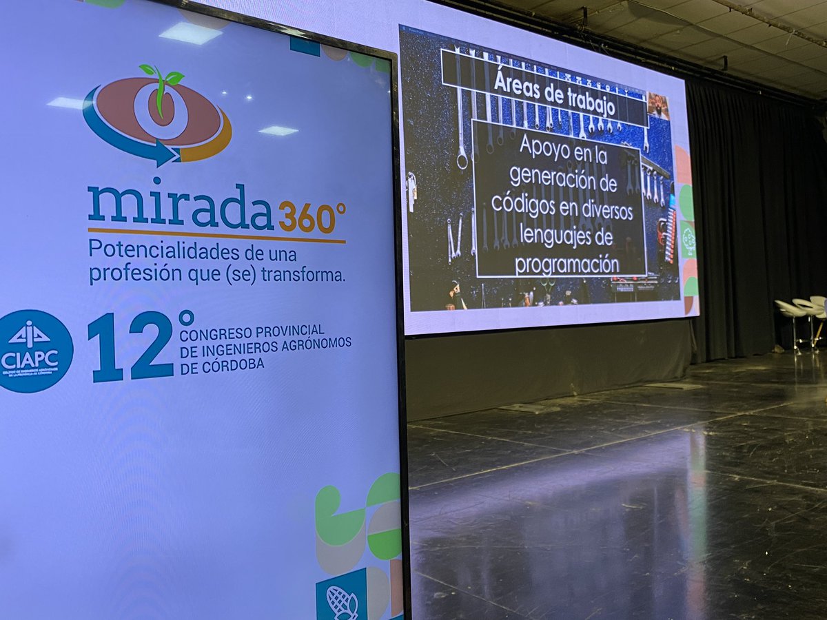 #CongresoCIAPC

Un tema candente, “la inteligencia artificial dentro de la caja de herramientas del profesional del agro”. 

Diserta en formato virtual el Ing. Agr. Arturo Bisonó desde República Dominicana