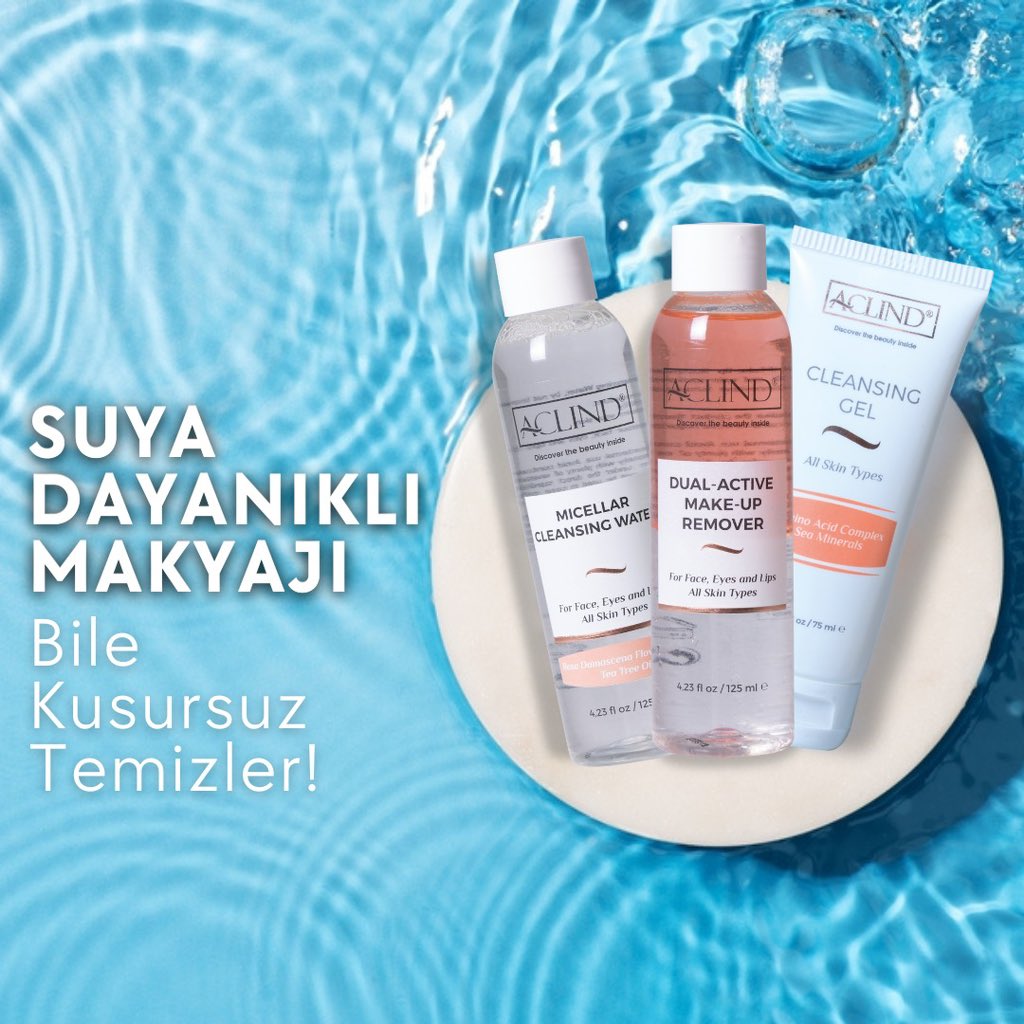 💦 Suya Dayanıklı Makyajda bile etkili formülü sayesinde kusursuz makyaj temizliği 💖💆‍♀️

#makyajtemizliği #micellarwater #makeupremover #makyajtemizlemesuyu #makyajtemizleyici #kusursuzmakyaj #ciltbakımıvegüzellik