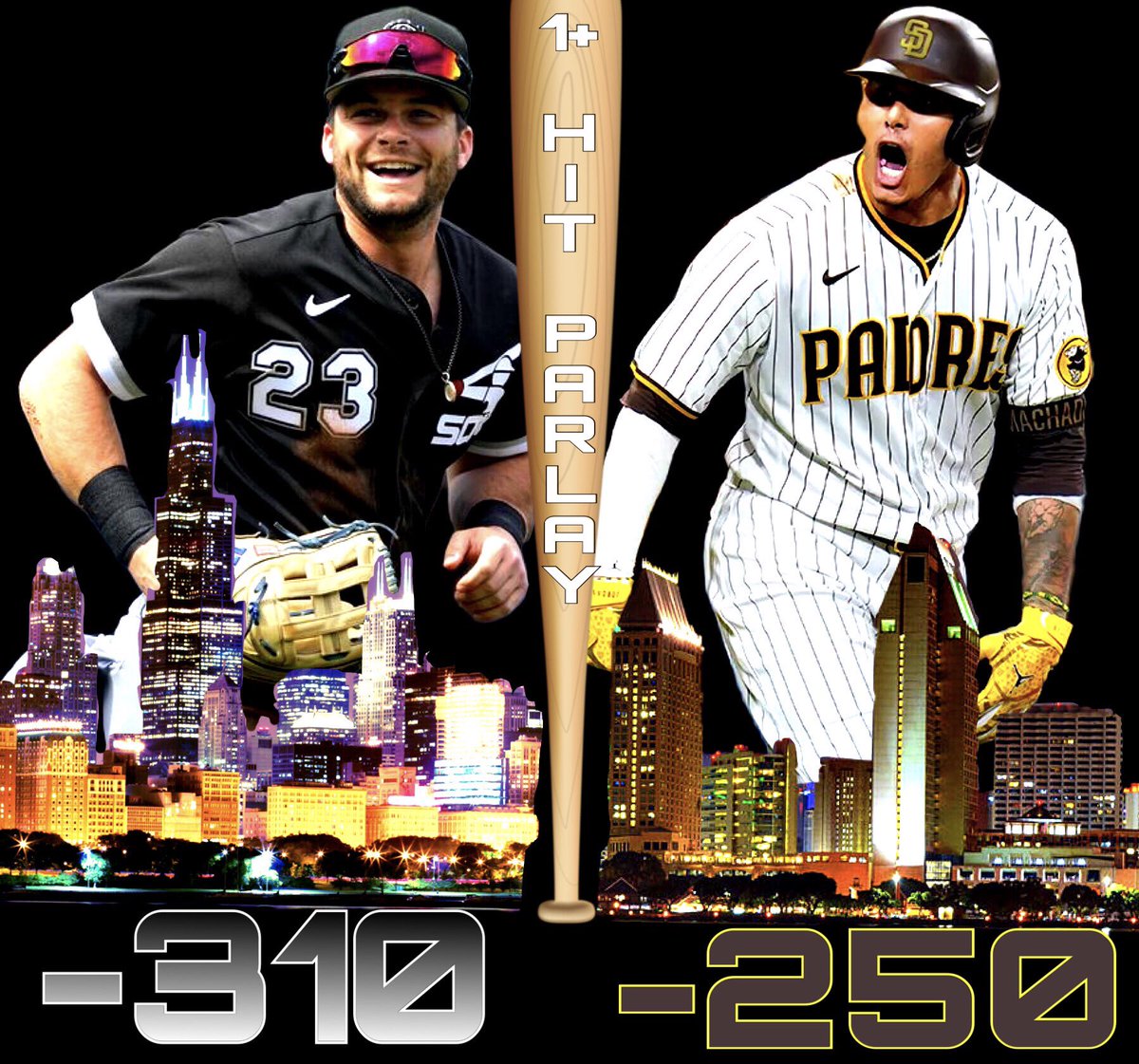 TRNickieG's tweet photo. Let’s cash this ticket #GamblingTwitter #sportsbettingpicks #mlb #hit #parlay #manny #machado #andrew #benintendi #Padres #Whitesox #follow #fyp https://t.co/qKdjbK3Ibn