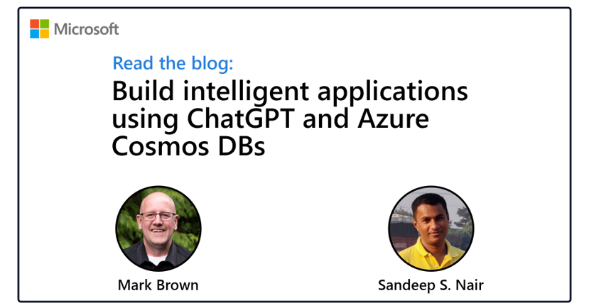 Azure_France's tweet photo. 💻 Parcourez cet exemple qui montre comment combiner #ChatGPT dans #AzureOpenAI et #AzureCosmosDB pour créer une application intelligente 🧠 Découvrez comment une base de données peut aider à améliorer l'expérience des utilisateurs 📈