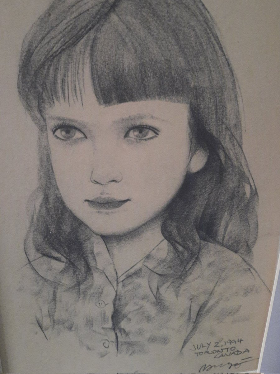 SayersStudio's tweet image. #Help me find an #artist I met in #Toronto #Canada 🇨🇦 nearly 30 years ago. He drew this picture of me while we were on holiday there. I'd love to know is he still creating art. Let's find him! 🎨 
#canada🇨🇦 #torontoartist #torontoart #artintoronto  #findhim #help #helpmefindhim
