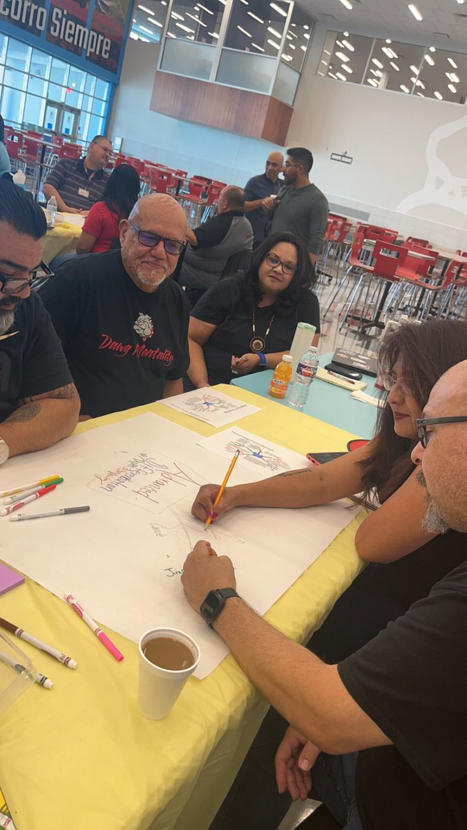 RachaelJimene20's tweet photo. Teamwork!! RLA completing an interactive activity: Mind-map! Advance Differentiation with Depth and Complexity! @Socorro_HS1 #bulldognation #gttraining #teamwork #dreamteam https://t.co/QRRSSg3SZV