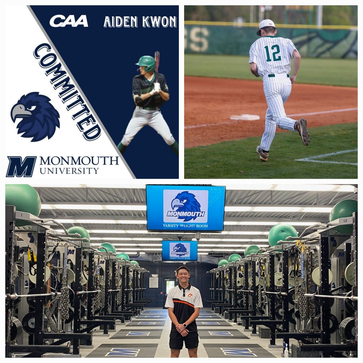 Congratulations to Aiden Kwon on his commitment to continue his academic and baseball career at Monmouth University!! <a href="/boosters_cchs/">CCHS Boosters</a> <a href="/cc_vikings/">Central Cabarrus Vikings</a> <a href="/OnDeckAcademy/">On Deck Academy</a> <a href="/MUHawksBaseball/">Monmouth Baseball</a> 
#VikingPride