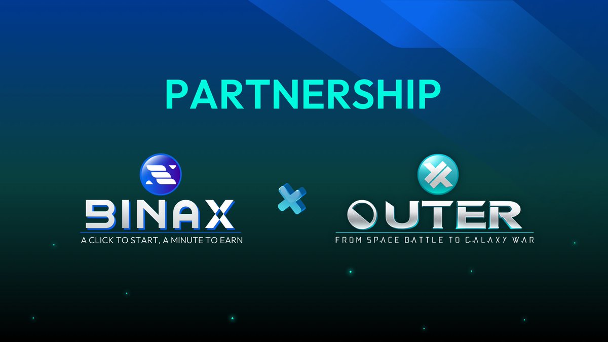 BinaX_Protocol's tweet photo. Thrilled to announce a partnership between @BinaX_Protocol and @OUTER_GAME !🤝

This collaboration will bring decentralized binary options trading to the OUTER metaverse. Fasten your seatbelts for an exciting ride into #GameFi and #Web3!

🎁 $200 #Giveaway
https://t.co/USxCNkk7SU https://t.co/t4QTgkjED9