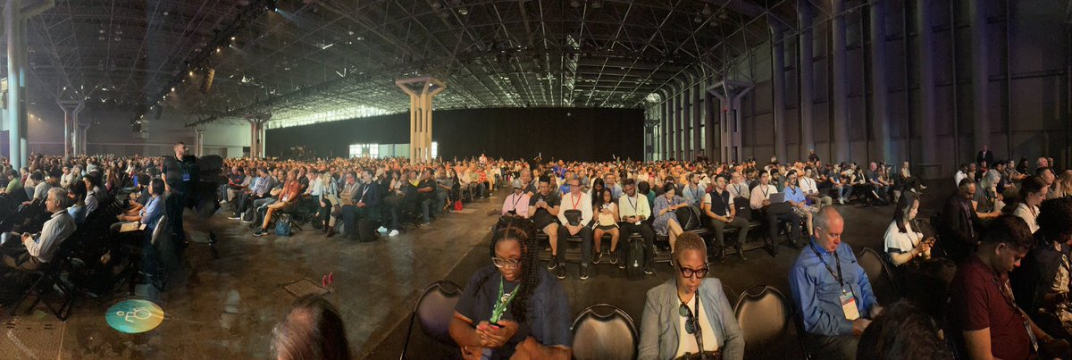 keynote starting now <a href="/awscloud/">Amazon Web Services</a>  NY Summit #AI