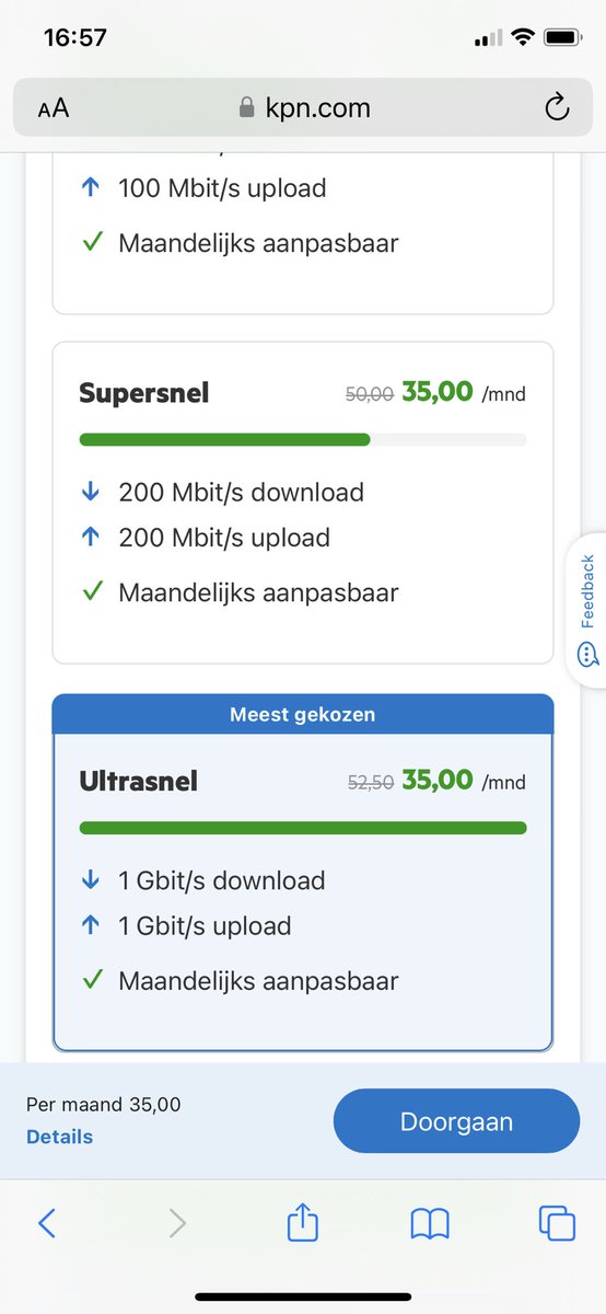 WilliamTerpstra's tweet photo. Bijna 20€ verschil per maand?!
Hoe kan dit @KPNwebcare https://t.co/uvVIEspvNX