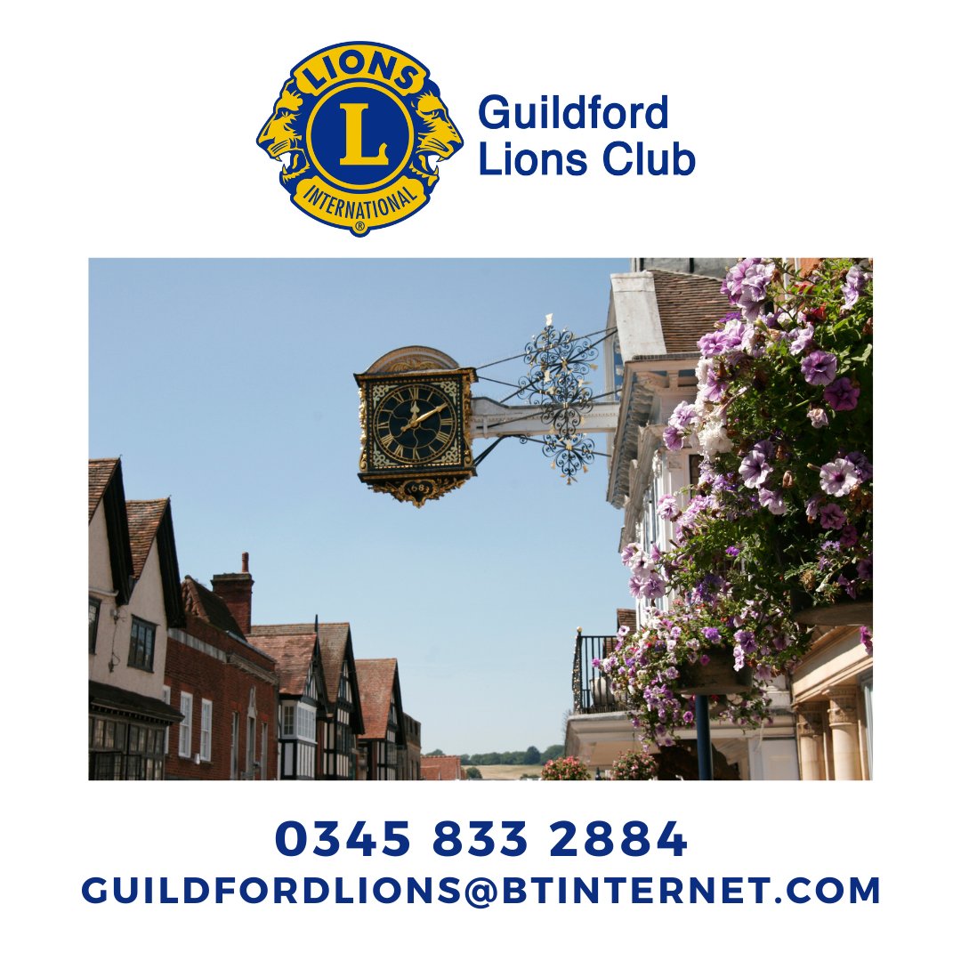 GuildfordLions's tweet photo. Here at Guildford Lions Club we help the local Guildford community in many ways, with donations to individuals, organisations, and charities, and so much more!
If you'd like to join our friendly community group, please get in touch! #guildfordcommunity #guildfordsurrey #volunteer https://t.co/rvZt0XWXto