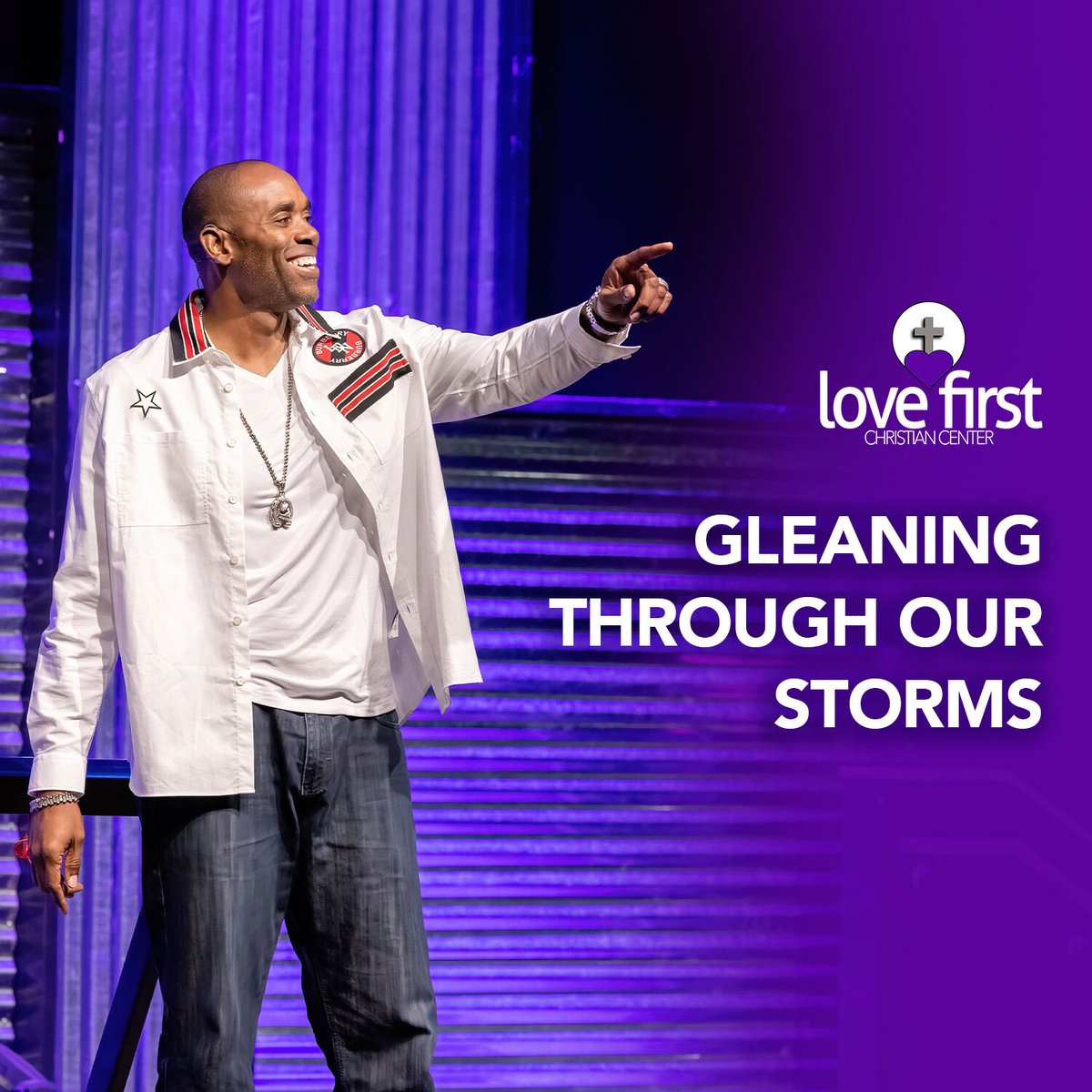 'Through storms, we glean and grow.' - Pastor Jomo

Embrace challenges, shine and grow as Christ's followers. With God's strength, weather storms, let your light shine. Trust in Jesus, stay grateful.

#GleaningThroughStorms #LoveFirstChristianCenter #GodsStrength