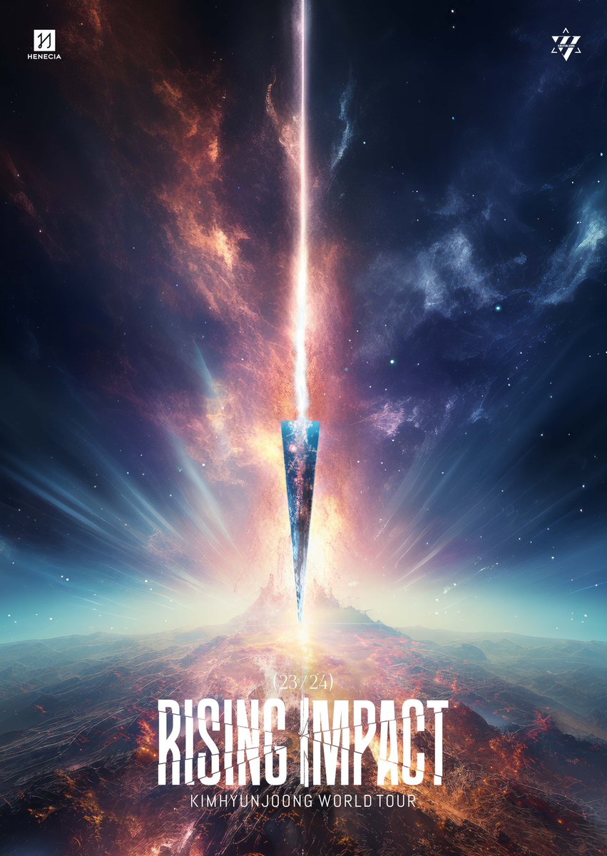 23/24 KIMHYUNJOONG WORLD TOUR 'RISING IMPACT'

🏹 TIME TO RISE TOGETHER!
☄️ Please stay tuned for KIMHYUNJOONG’s new world tour.

📽️ youtu.be/3RlYmP63pfU