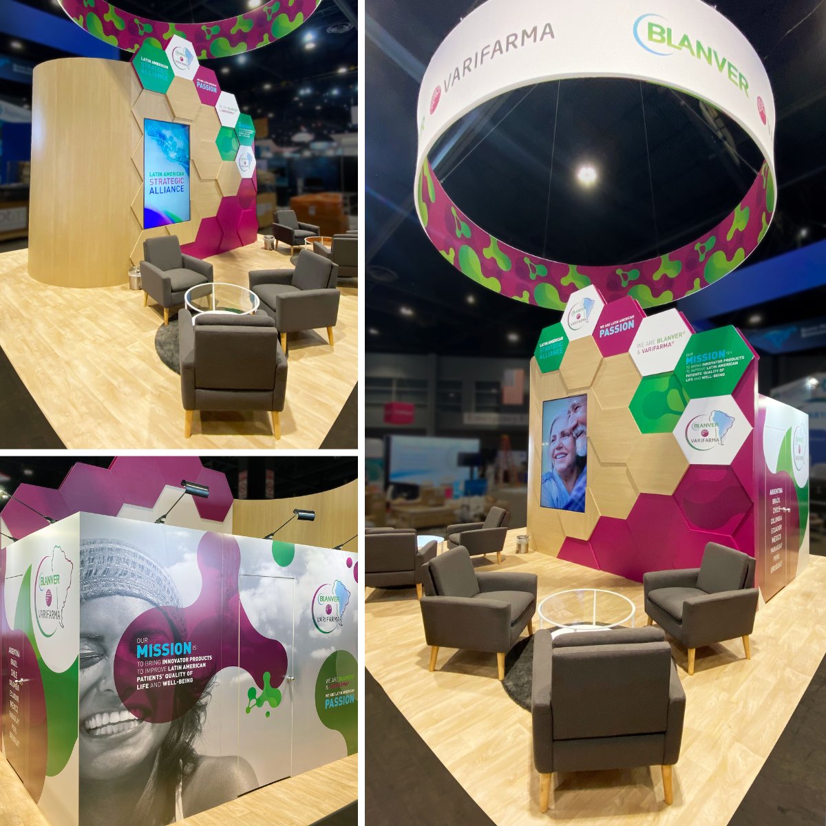 Our client Varifarma was exhibiting at ASCO Annual Meeting in June, and we are very proud of the booth we designed and built for them!
Thank you for your trust, Varifarma!
<a href="/ASCO/">ASCO</a>
#ASCO2023
#eventprofs #tradeshow #booth #exhibition #events #eventplanning