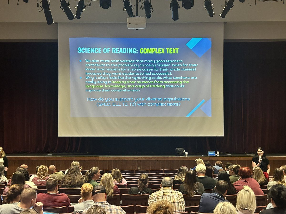 Sumner County Middle School ELA and Social Study Teachers meeting today to learn about the science behind reading and how to best support students as we enter a new school year. #sumnerachieves <a href="/scottlangford72/">Scott Langford</a> <a href="/TeachHigh32/">Kim High</a>