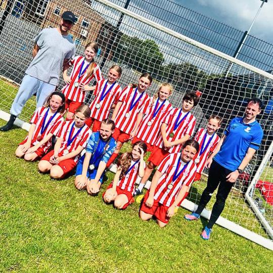 Gedling Southbank FC Girls & Ladies ⚽️🔴⚪ tweet media