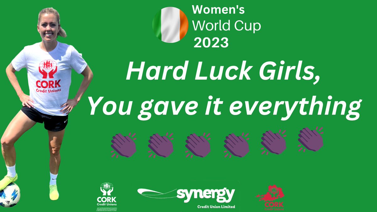 Heartfelt commiserations to the Irish Women's Football Team! 💚

A hard-fought battle, but they showed exceptional talent &amp; sportsmanship. 

We're so proud of Denise O'Sullivan &amp; the team's journey.

Let's cheer them on in their last game v Nigeria! 

#COYGIG #IrishWomensFootball