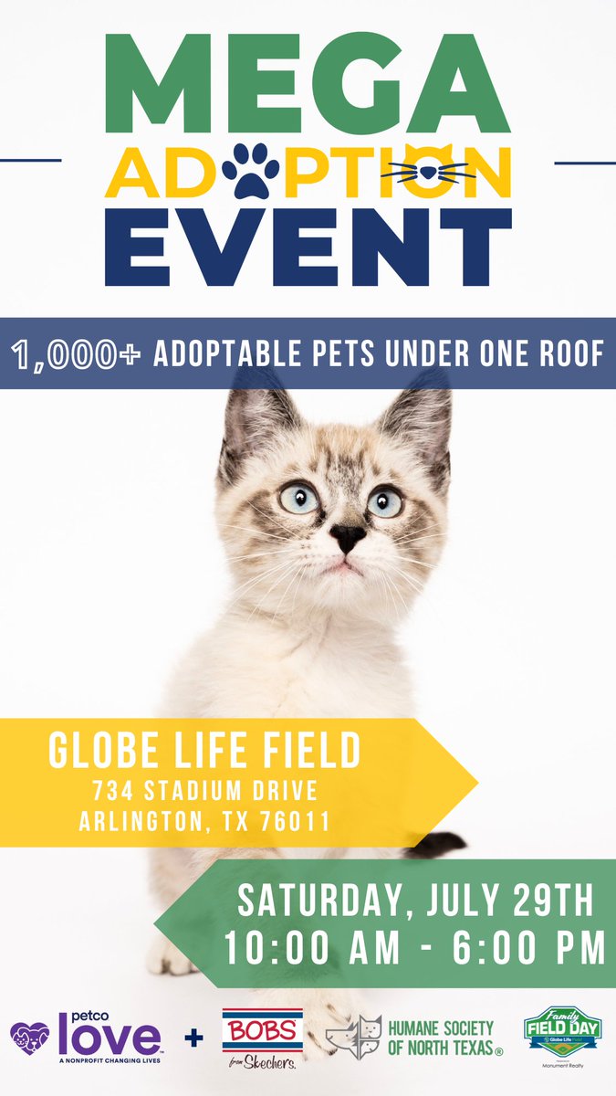 fwacc_'s tweet image. 🎉 The Excitement is Building 🎉

Only 3️⃣ days until the Mega Adoption Event! We're almost there, folks! Who's joining us for a paw-some time? 🐾😄 

#MEGA #FurFamily #CountdownContinues #HSNT #PetcoLove #BeTHERE