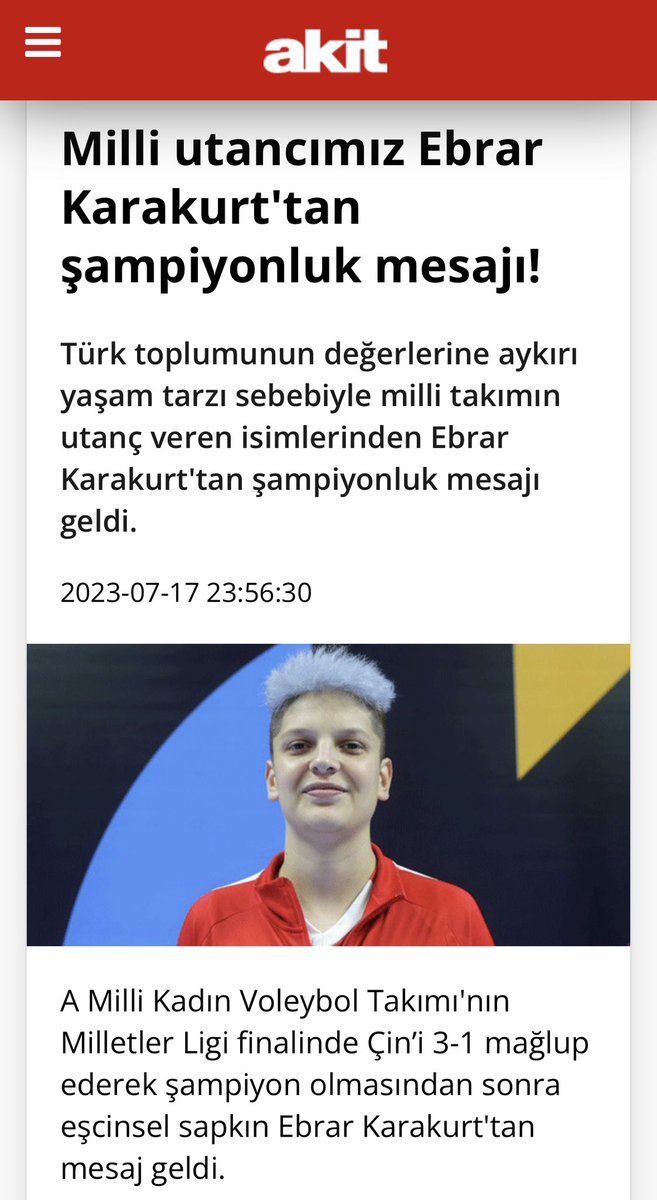 Hooşşşttt !!!
Zam haberini yap. İşine bak yani.. <a href="/yeniakit/">Yeni Akit Gazetesi</a> 📢