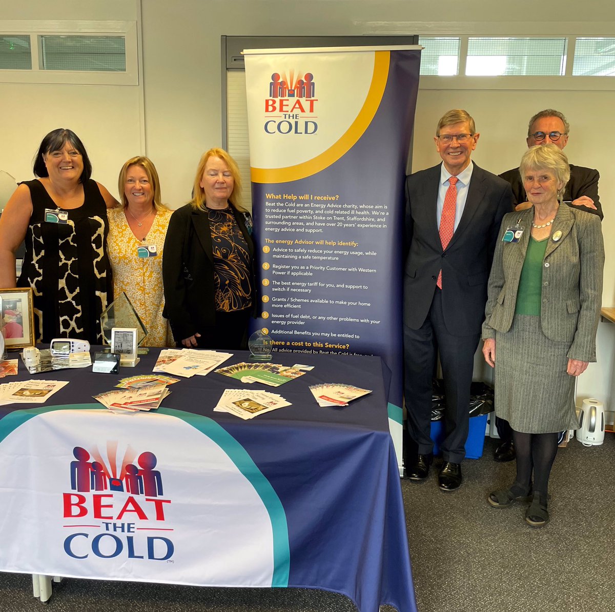 Pleased to learn more about this amazing charity bestcold.org.uk Helping to offset the adverse health effects of the cold and alleviate some of the fuel poverty experienced so many households across the whole of Staffordshire. Thank you for all your vital help.