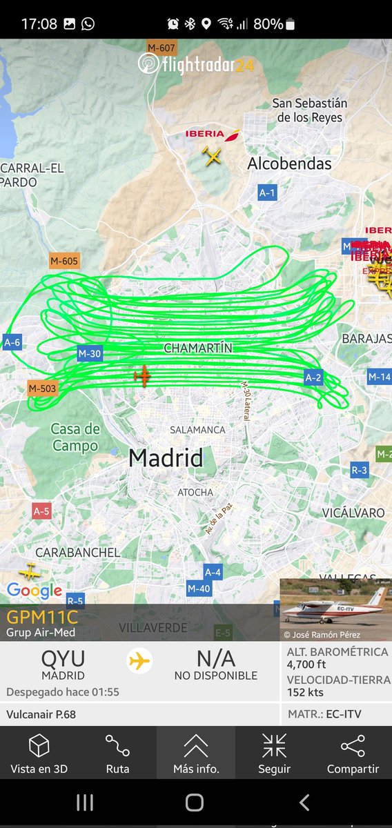 Saludad que hoy nos están haciendo fotos desde el cielo. ¿No <a href="/controladores/">😉Controladores Aéreos 🇪🇸</a> ?