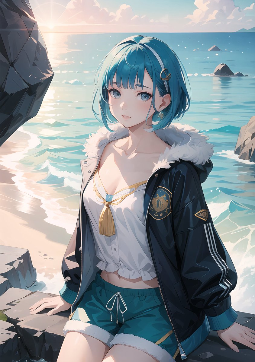 duzk3232's tweet photo. Let's take a trip to the seaside

#AIイラスト #AIart #stablediffusion #aigirls #digitalart https://t.co/VagfYAOGhp