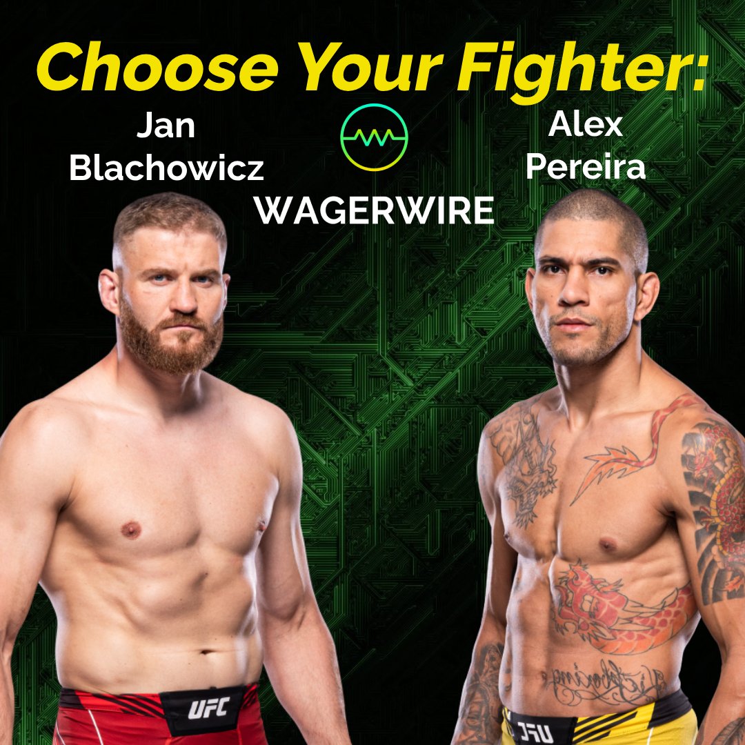 Which fighter do you think will win in the co-main event of UFC 291:

Jan Blachowicz or Alex Pereira?

Powered by @WagerWire 

#MMATwitter #UFC291 #UFC #MMA https://t.co/SYSCEw3WJb