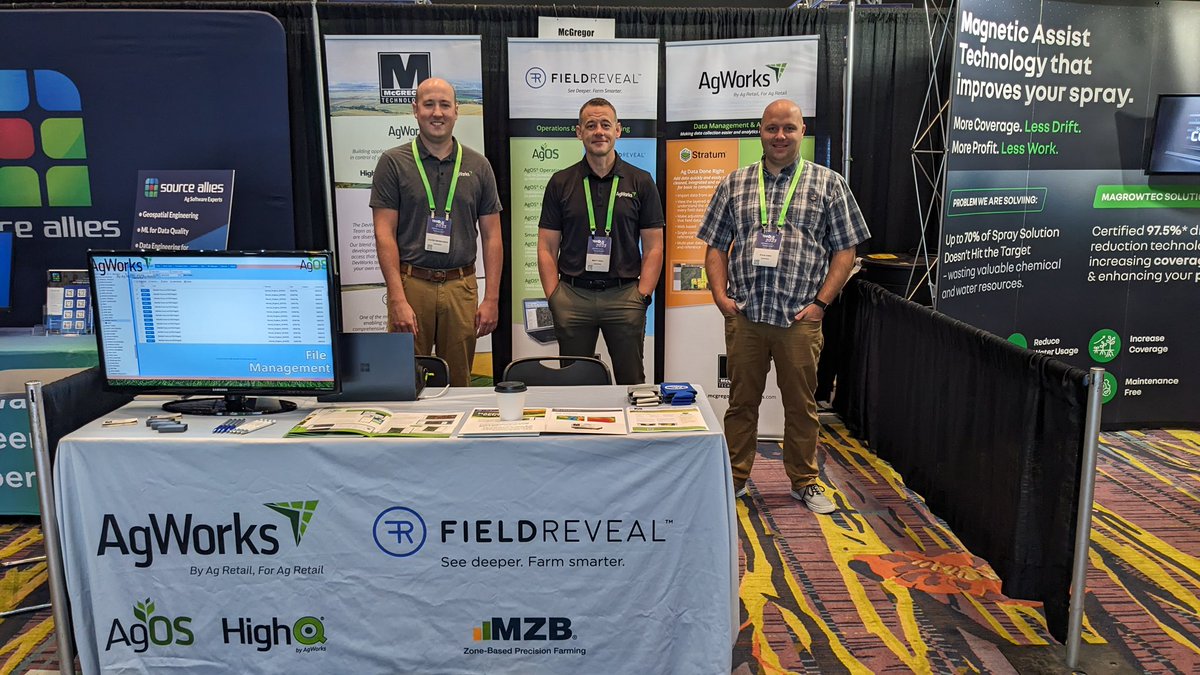 AgWorksSoftware's tweet image. Thanks to everyone who stopped by to visit us at #TechHubLIVE this week!