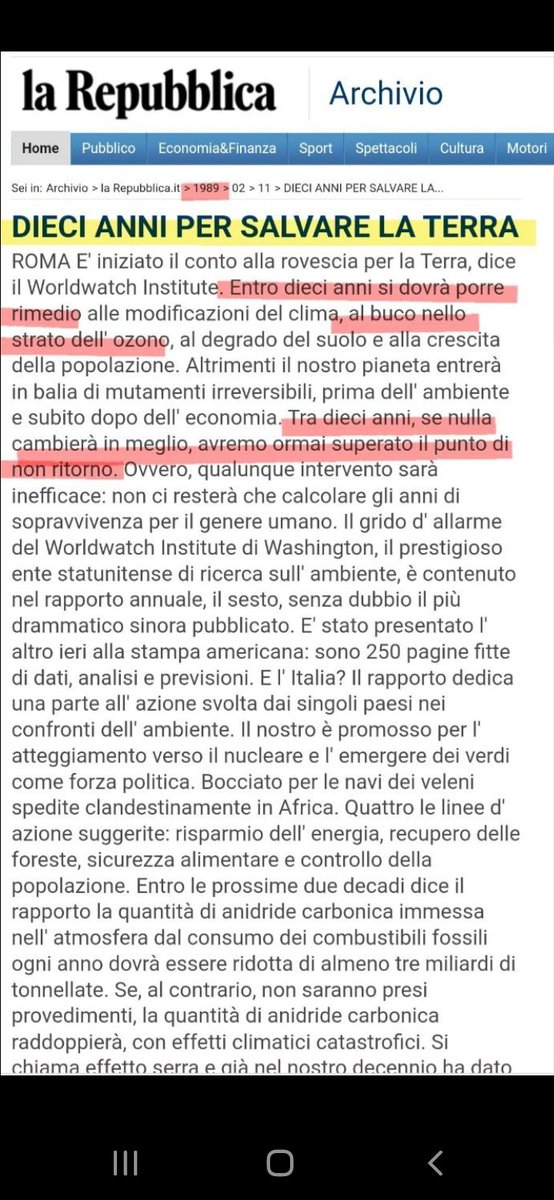 ilconterosso1's tweet image. Negli anni '70.
E poi nel 1989.
E poi negli anni 2000 con Al Gore.

Certo certo,tutto "molto credibile" e per niente manipolato.

#climatepropaganda