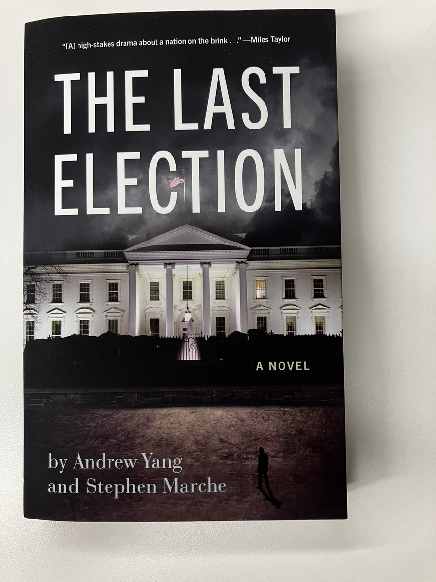 Can’t believe that Andrew Yang’s novel that he certainly didn’t write hasn’t gotten more press https://t.co/CVOIGddLh4
