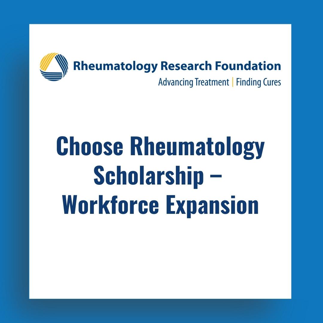 RheumResearch's tweet photo. Students &amp; residents in areas of the U.S. underserved by rheumatologists and rheumatology health professionals are invited to apply for our Choose Rheumatology Scholarship – Workforce Expansion Award to experience ACR Convergence 2023.

Apply by 8/1: https://t.co/LENamYK7TV https://t.co/2UFnzvJGb4
