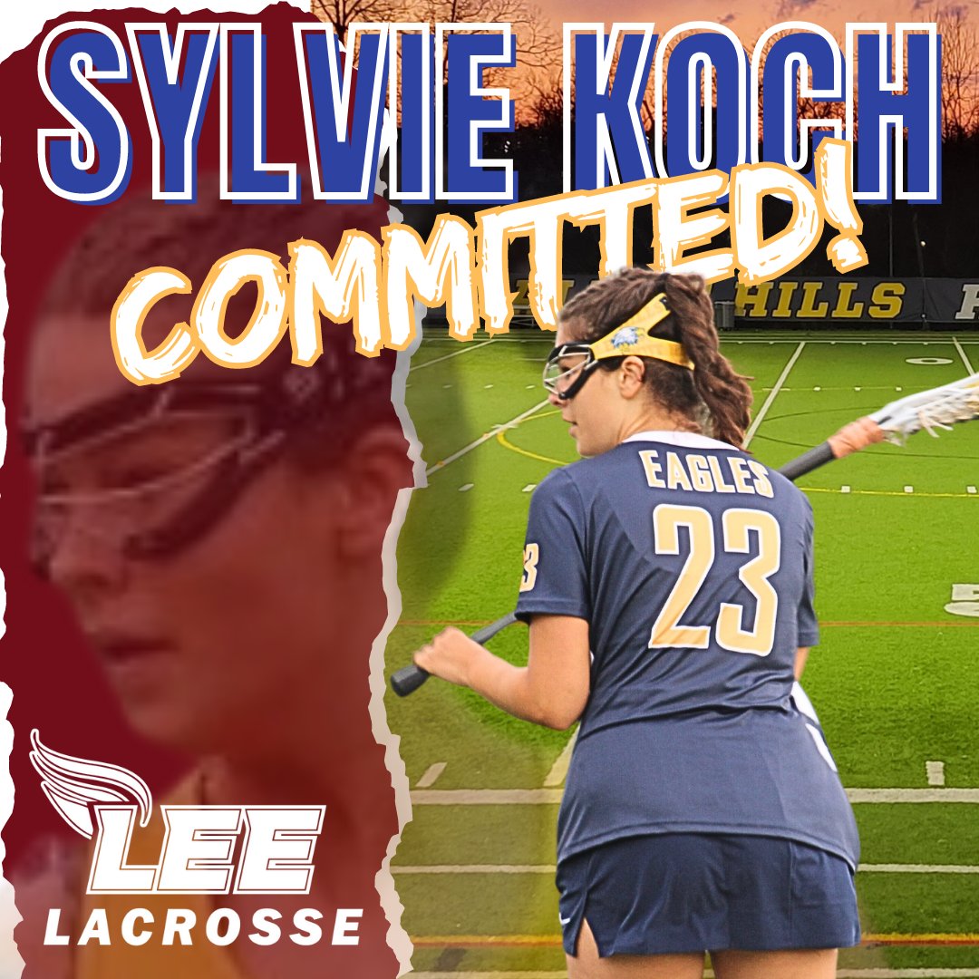 Huge congrats to Sylvie on her commitment to the <a href="/LeeUWLacrosse/">LeeU WLacrosse</a> Flames! So proud of you! 🦅🥍💪 #firedup <a href="/CoachKEaglesLax/">Katherine Bowers</a>
<a href="/LIFT_Lacrosse/">LIFT Lacrosse</a>

#eaglepride