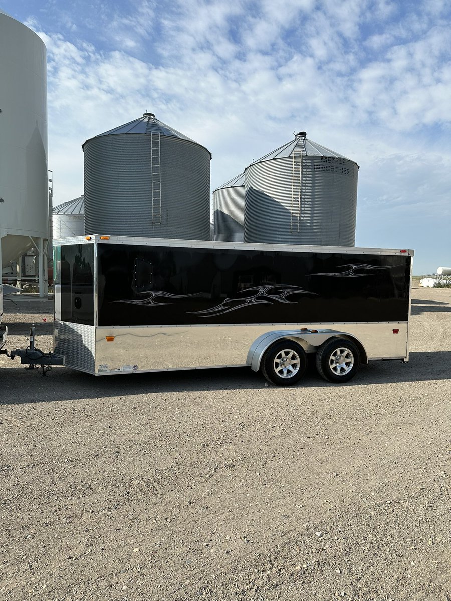 Anyone looking for a 7x16 enclosed trailer? I have this one for sale.    It’s hardly ever been used