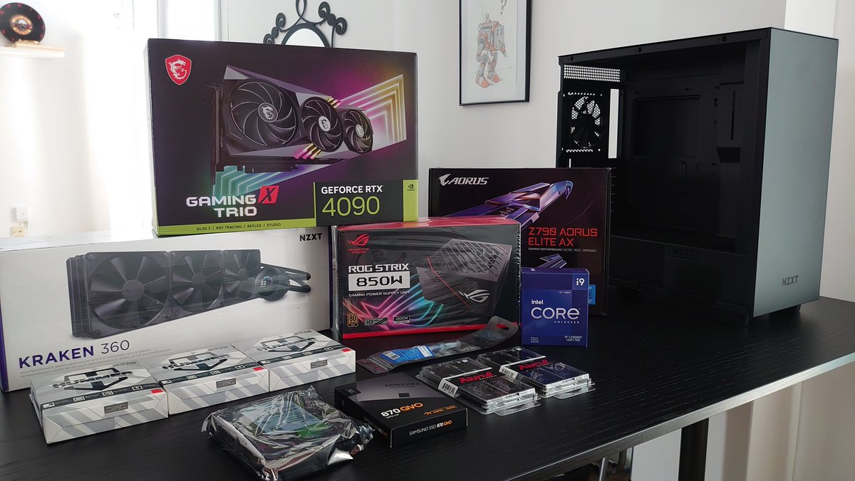 lavideoteca's tweet photo. Vamos por partes...

#MontajePC #PCCustom #Sobremesa #rtx4090 #realidadvirtual #UnrealEngine #produccionaudiovisual https://t.co/BZabsRrgZt