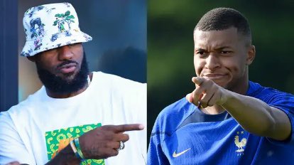 RT @ibrand_tv: LeBron James Joins Kylian Mbappe €700m Contract Debate
https://t.co/ZOAhkJeQjs https://t.co/m7mtBQewf8