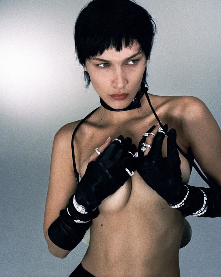 bellalooks's tweet photo. bella hadid by hugo comte for pop magazine https://t.co/jgePxGMH4O