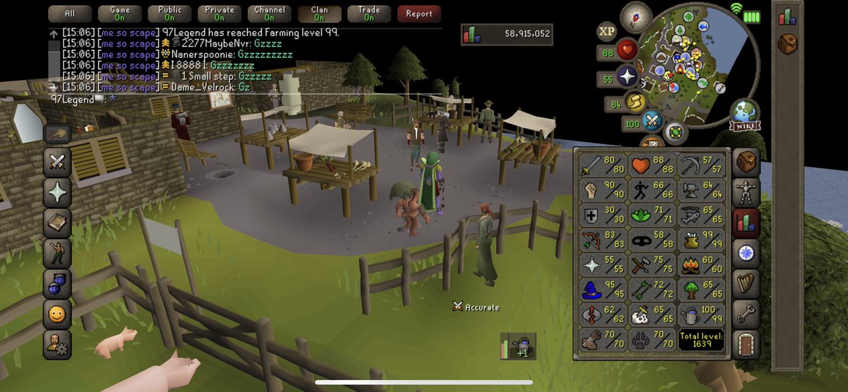 XRuhnes's tweet photo. Got my second 99 finally!!

#farming #osrs #runescape #skill99 #jagex https://t.co/yVr67BFj7r